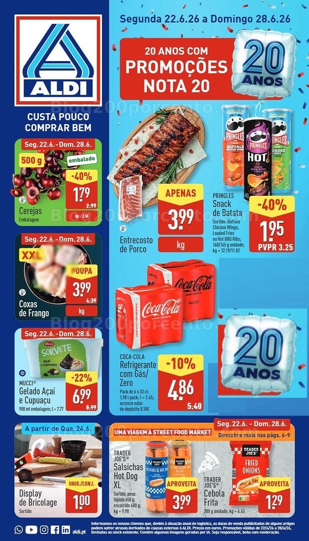 Antevisão Folheto ALDI Promoções de 22 a 28 junho - Edição Digital