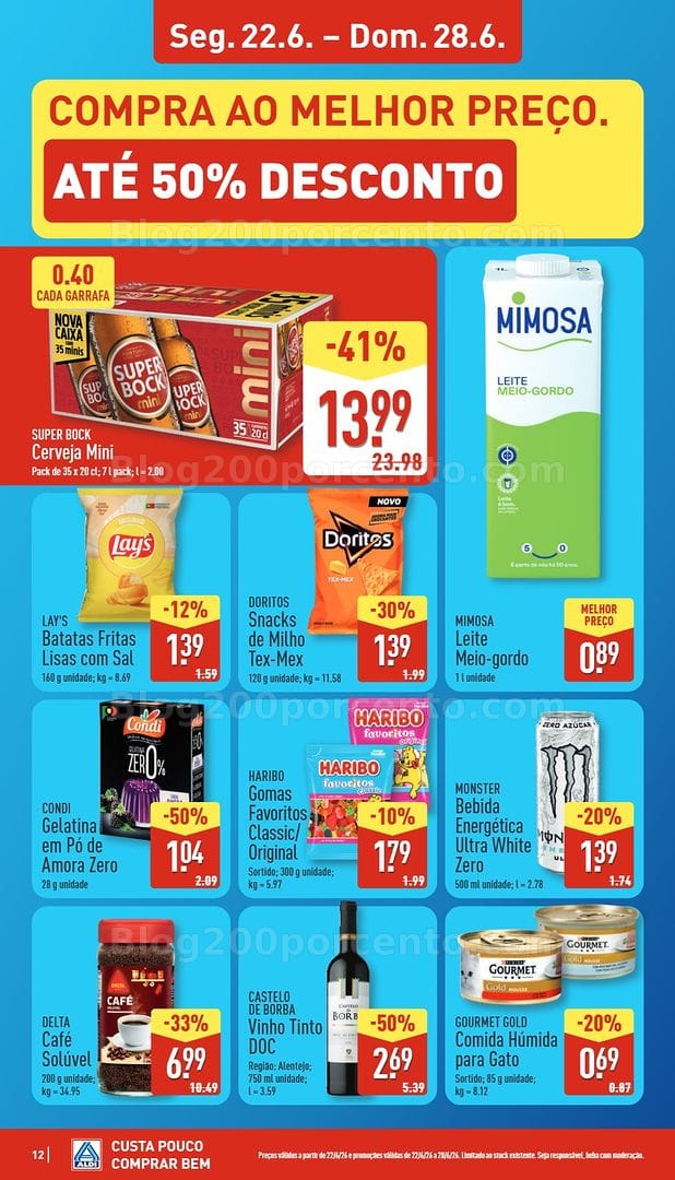 Antevisão Folheto ALDI Promoções de 22 a 28 junho - Edição Digital