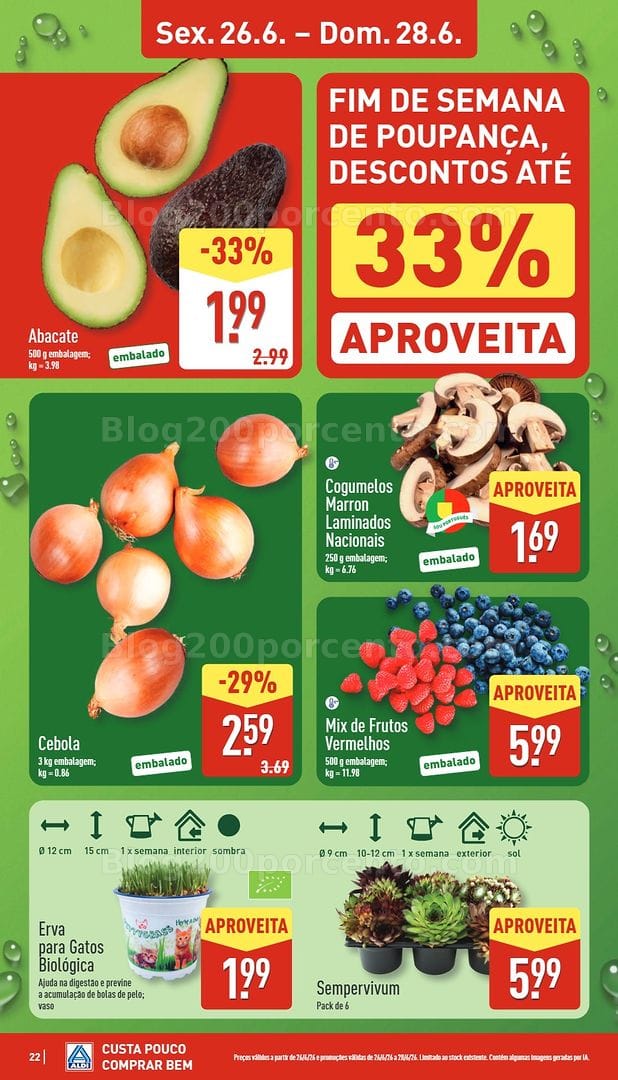 Antevisão Folheto ALDI Promoções de 22 a 28 junho - Edição Digital