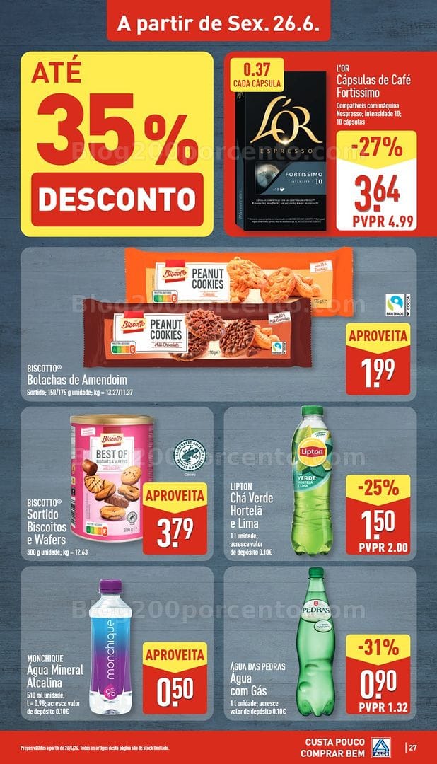 Antevisão Folheto ALDI Promoções de 22 a 28 junho - Edição Digital