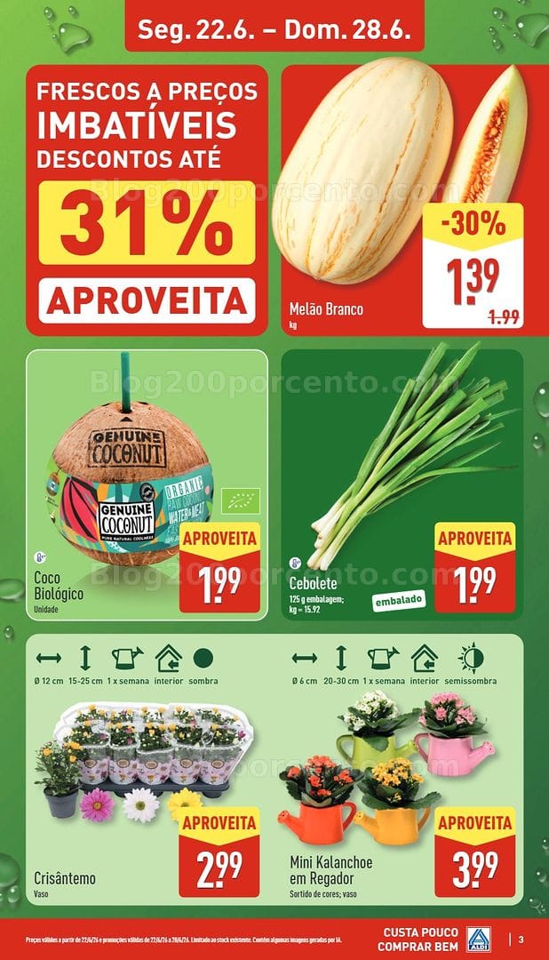 Antevisão Folheto ALDI Promoções de 22 a 28 junho - Edição Digital