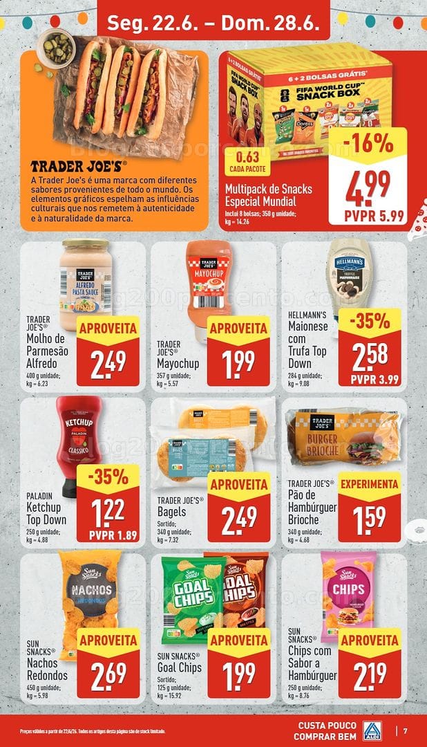 Antevisão Folheto ALDI Promoções de 22 a 28 junho - Edição Digital