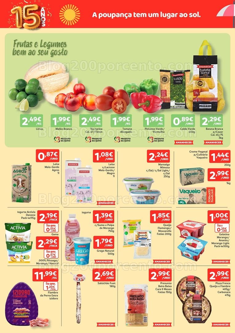 Antevisão Folheto AMANHECER Promoções de 18 a 24 junho