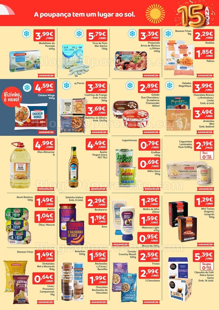 Antevisão Folheto AMANHECER Promoções de 18 a 24 junho