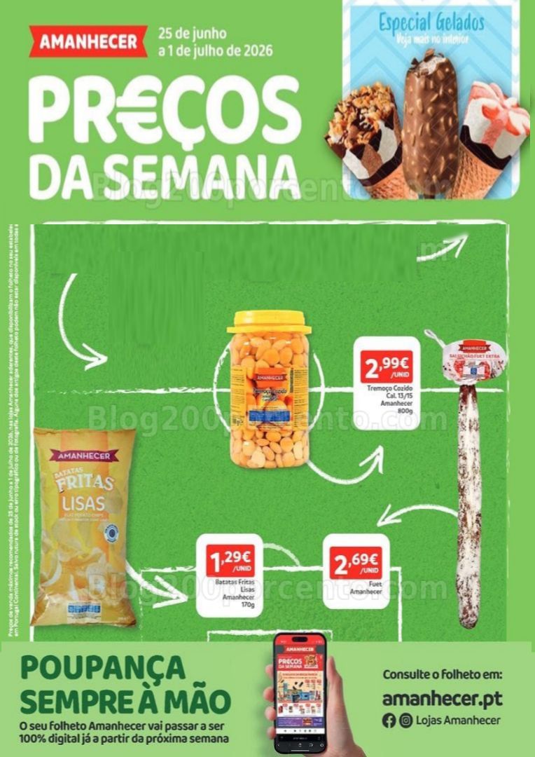 Antevisão Folheto AMANHECER Promoções de 25 junho a 1 julho