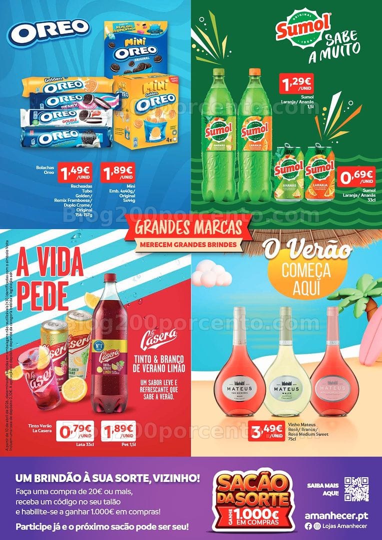 Antevisão Folheto AMANHECER Promoções de 25 junho a 1 julho