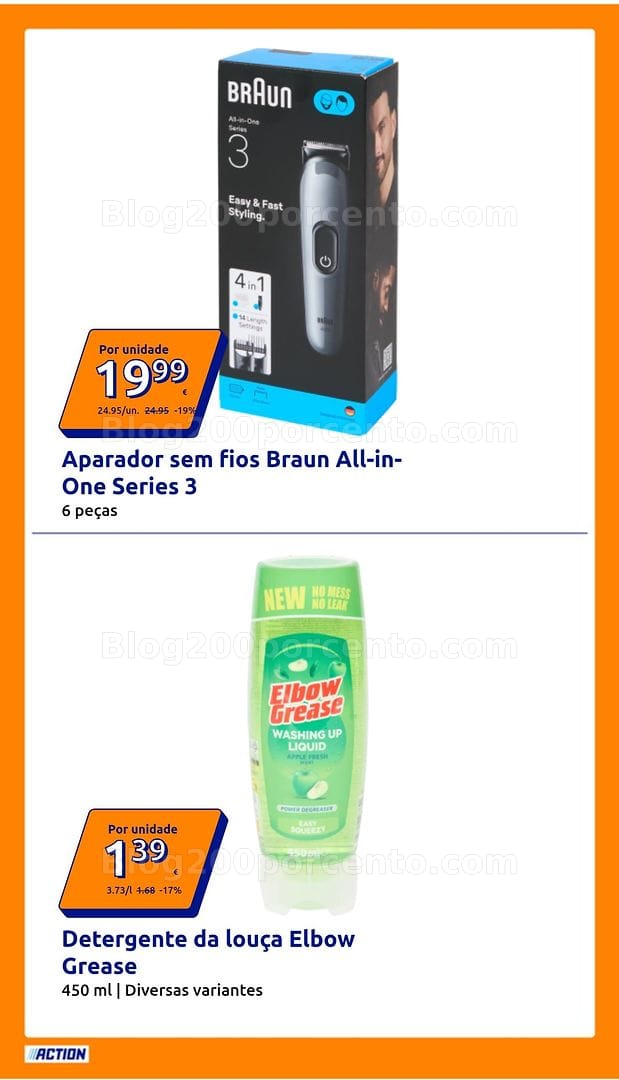 Antevisão Folheto ACTION Promoções de 17 a 23 junho