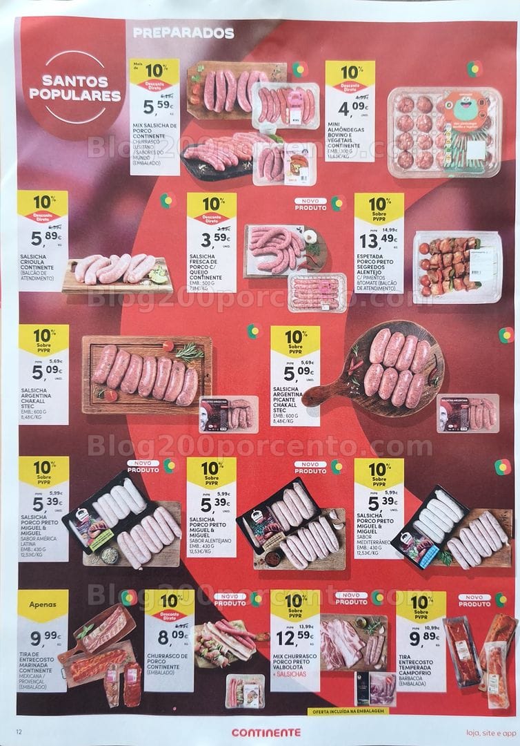 Antevisão Folheto CONTINENTE Promoções de 16 a 22 junho