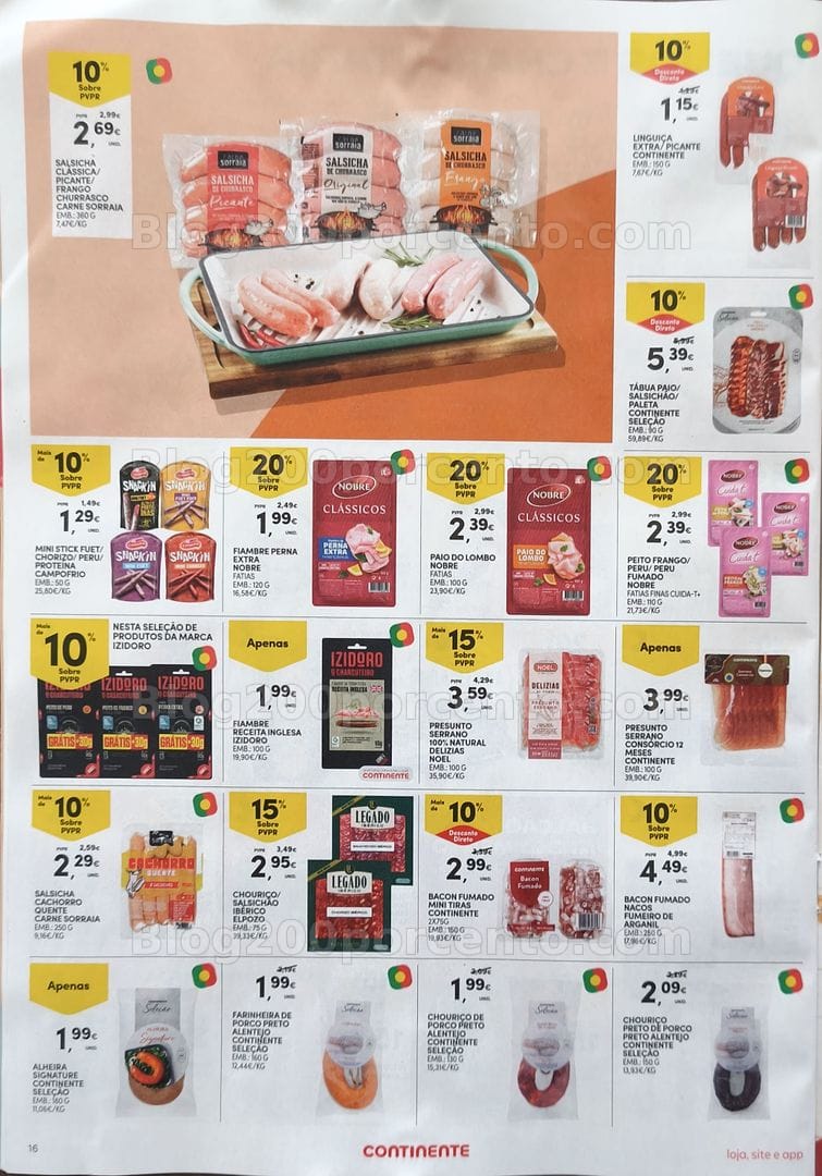 Antevisão Folheto CONTINENTE Promoções de 16 a 22 junho