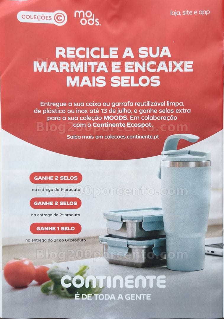 Antevisão Folheto CONTINENTE Promoções de 16 a 22 junho