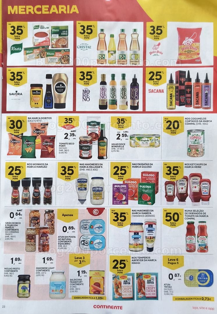 Antevisão Folheto CONTINENTE Promoções de 16 a 22 junho