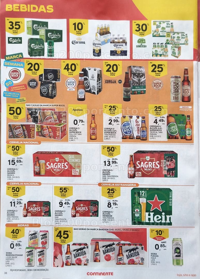 Antevisão Folheto CONTINENTE Promoções de 16 a 22 junho