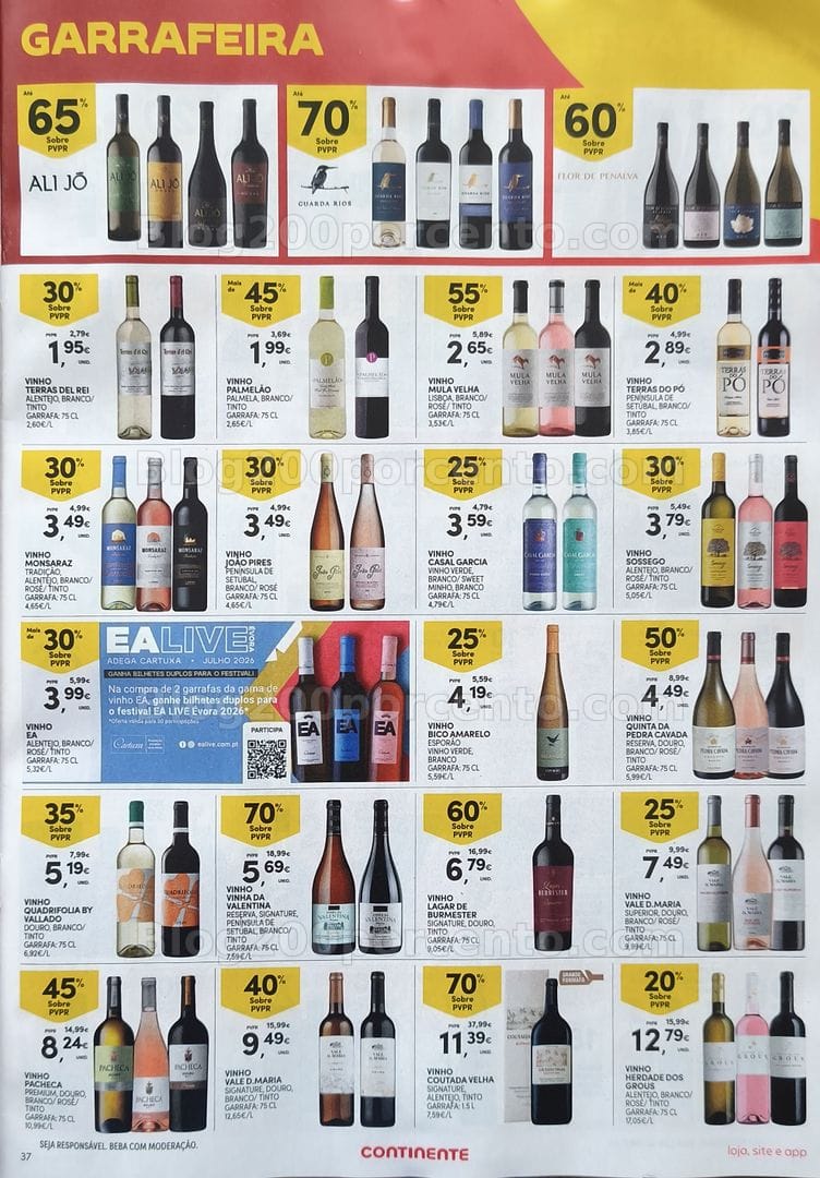 Antevisão Folheto CONTINENTE Promoções de 16 a 22 junho