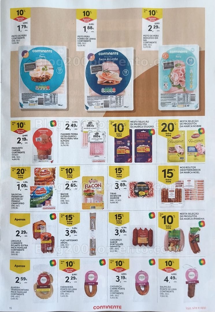 Antevisão Folheto CONTINENTE Promoções de 9 a 15 junho