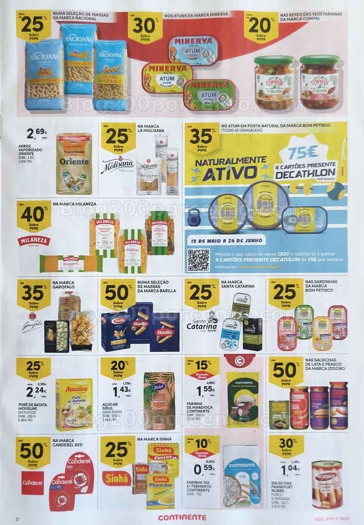 Antevisão Folheto CONTINENTE Promoções de 9 a 15 junho