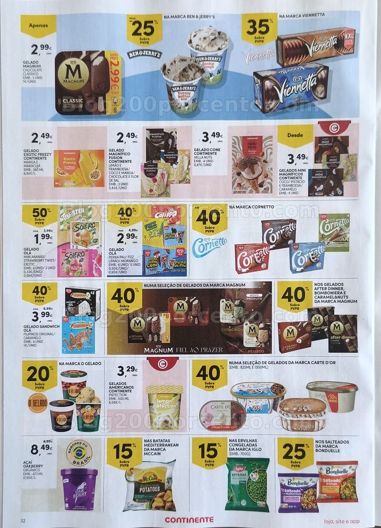 Antevisão Folheto CONTINENTE Promoções de 9 a 15 junho