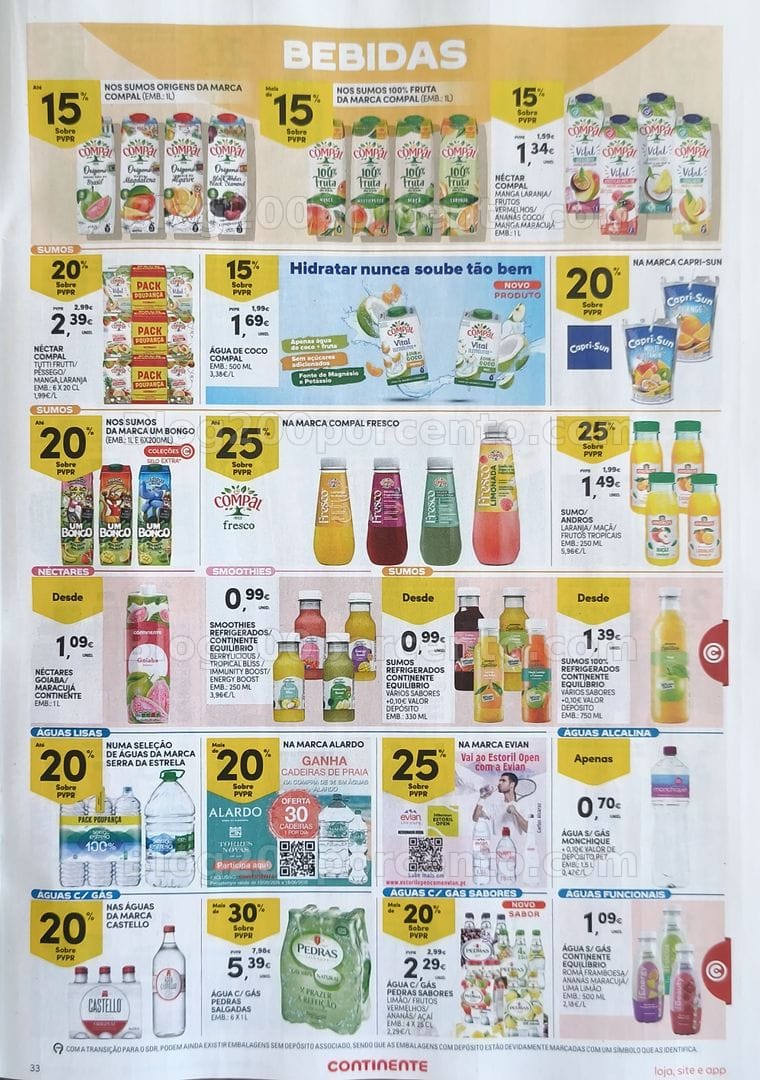 Antevisão Folheto CONTINENTE Promoções de 9 a 15 junho
