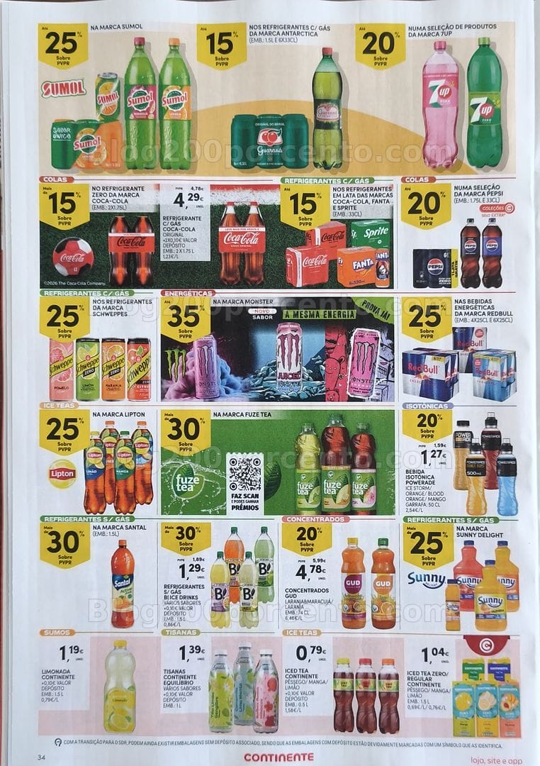 Antevisão Folheto CONTINENTE Promoções de 9 a 15 junho