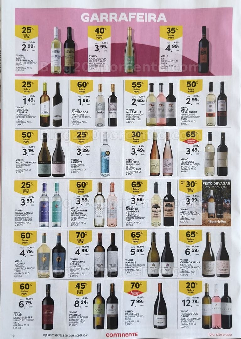 Antevisão Folheto CONTINENTE Promoções de 9 a 15 junho