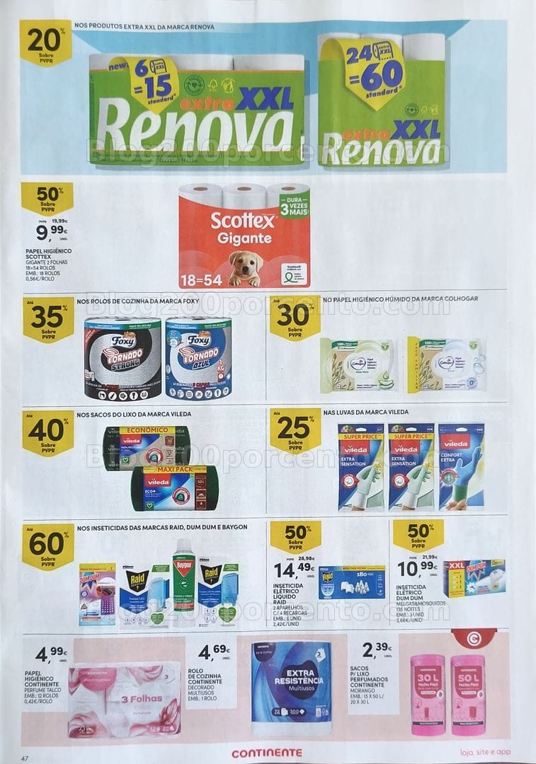 Antevisão Folheto CONTINENTE Promoções de 9 a 15 junho