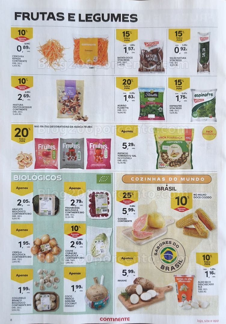 Antevisão Folheto CONTINENTE Promoções de 9 a 15 junho