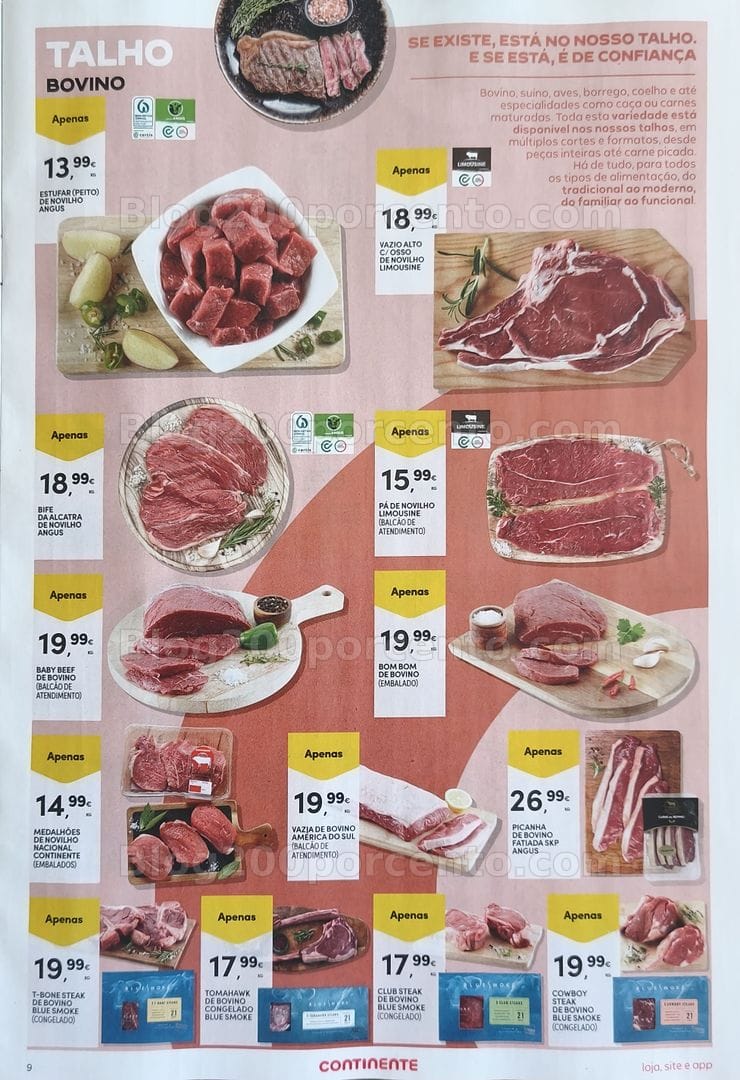 Antevisão Folheto CONTINENTE Promoções de 9 a 15 junho