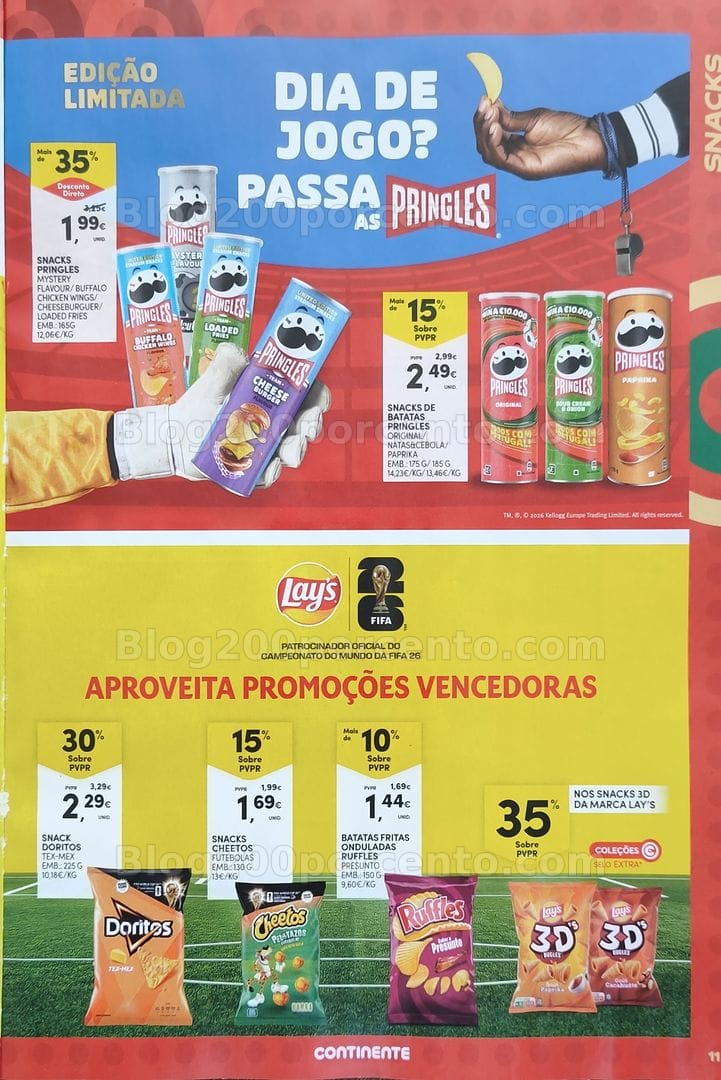 Antevisão Folheto CONTINENTE Especial Mundial Promoções de 9 a 21 junho