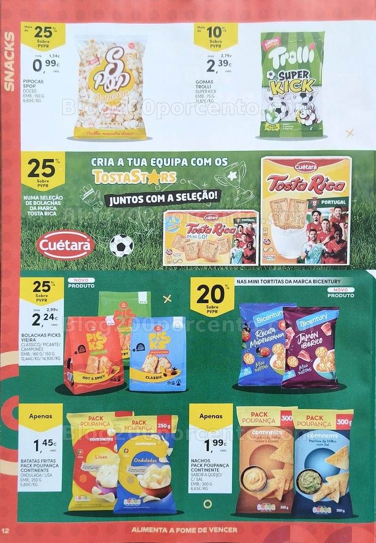 Antevisão Folheto CONTINENTE Especial Mundial Promoções de 9 a 21 junho