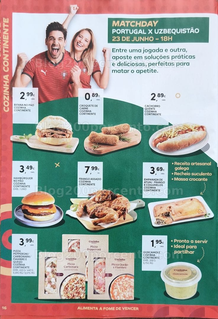 Antevisão Folheto CONTINENTE Especial Mundial Promoções de 9 a 21 junho