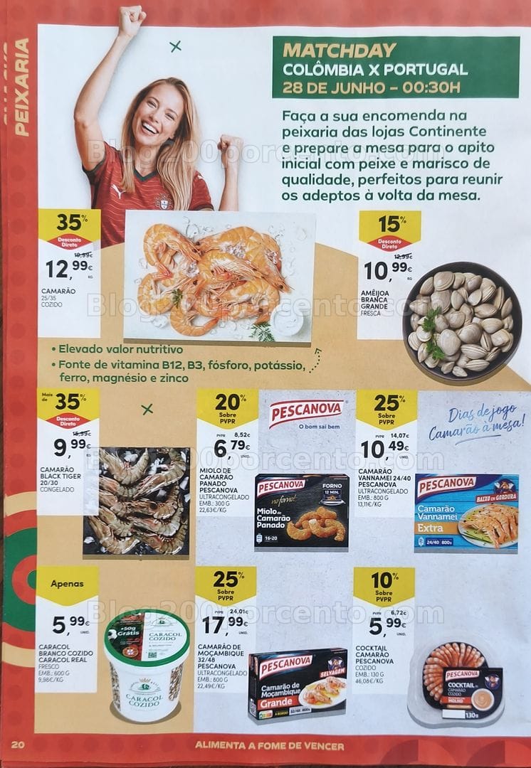 Antevisão Folheto CONTINENTE Especial Mundial Promoções de 9 a 21 junho
