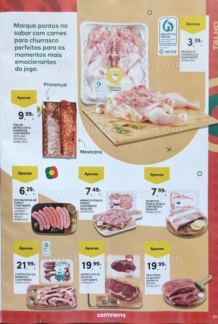 Antevisão Folheto CONTINENTE Especial Mundial Promoções de 9 a 21 junho