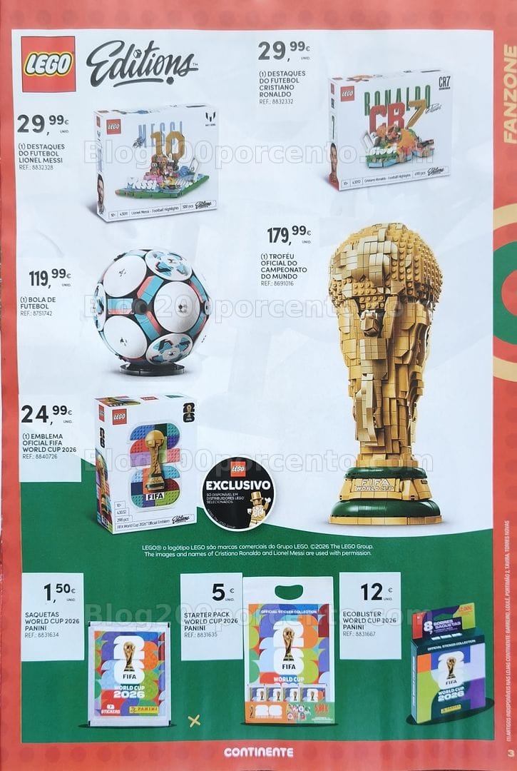 Antevisão Folheto CONTINENTE Especial Mundial Promoções de 9 a 21 junho