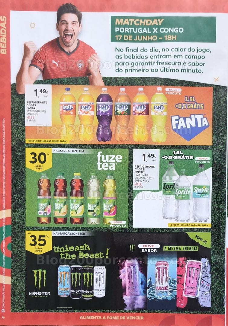 Antevisão Folheto CONTINENTE Especial Mundial Promoções de 9 a 21 junho