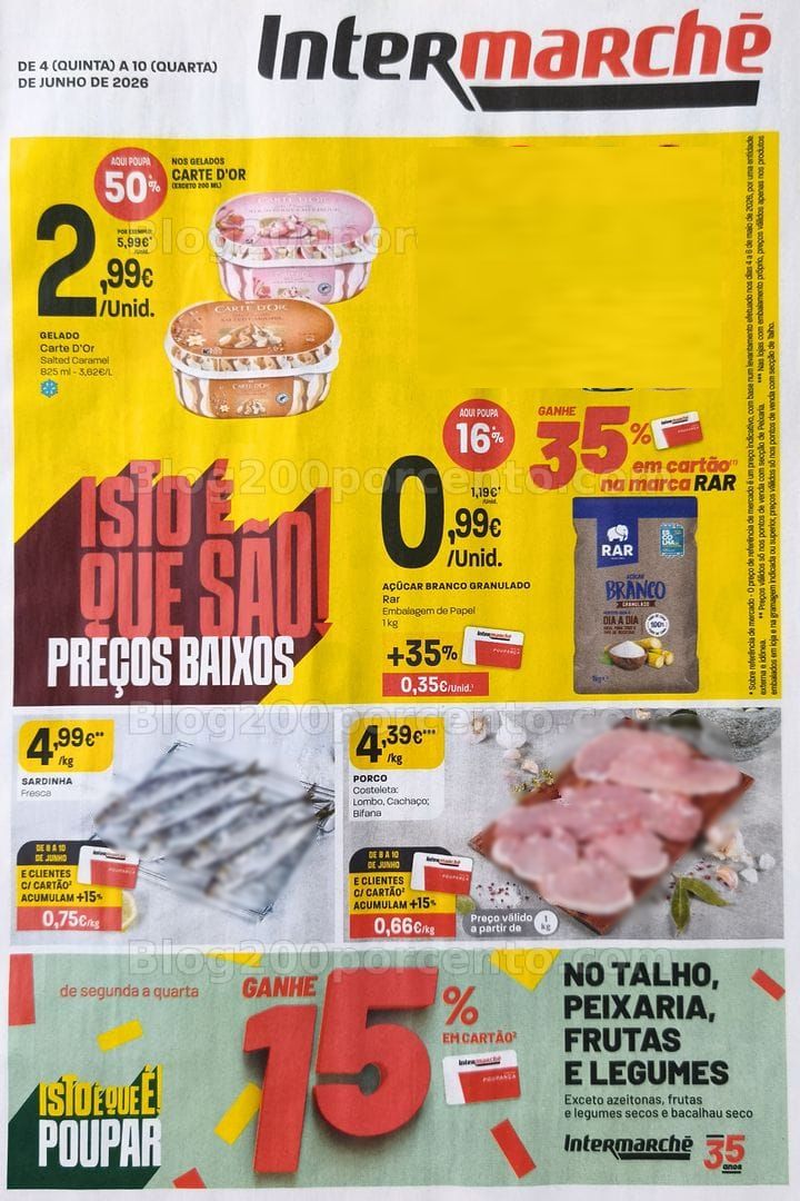 Antevisão Folheto INTERMARCHÉ Promoções de 4 a 10 junho