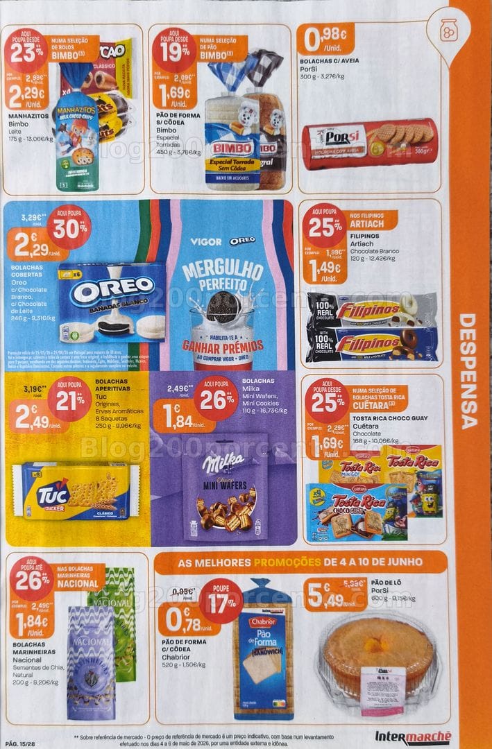 Antevisão Folheto INTERMARCHÉ Promoções de 4 a 10 junho