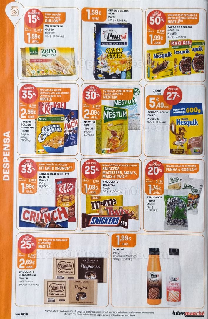 Antevisão Folheto INTERMARCHÉ Promoções de 4 a 10 junho