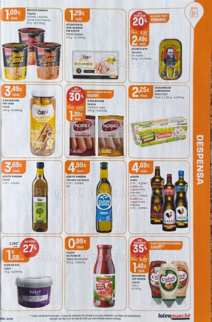 Antevisão Folheto INTERMARCHÉ Promoções de 4 a 10 junho