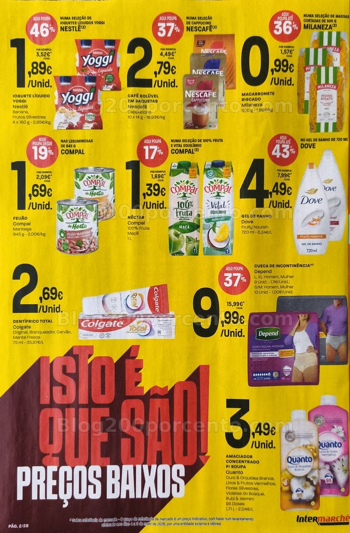 Antevisão Folheto INTERMARCHÉ Promoções de 4 a 10 junho