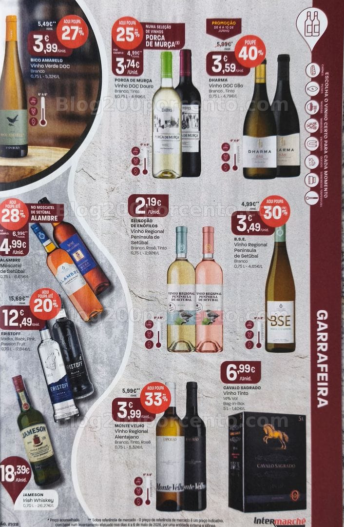 Antevisão Folheto INTERMARCHÉ Promoções de 4 a 10 junho