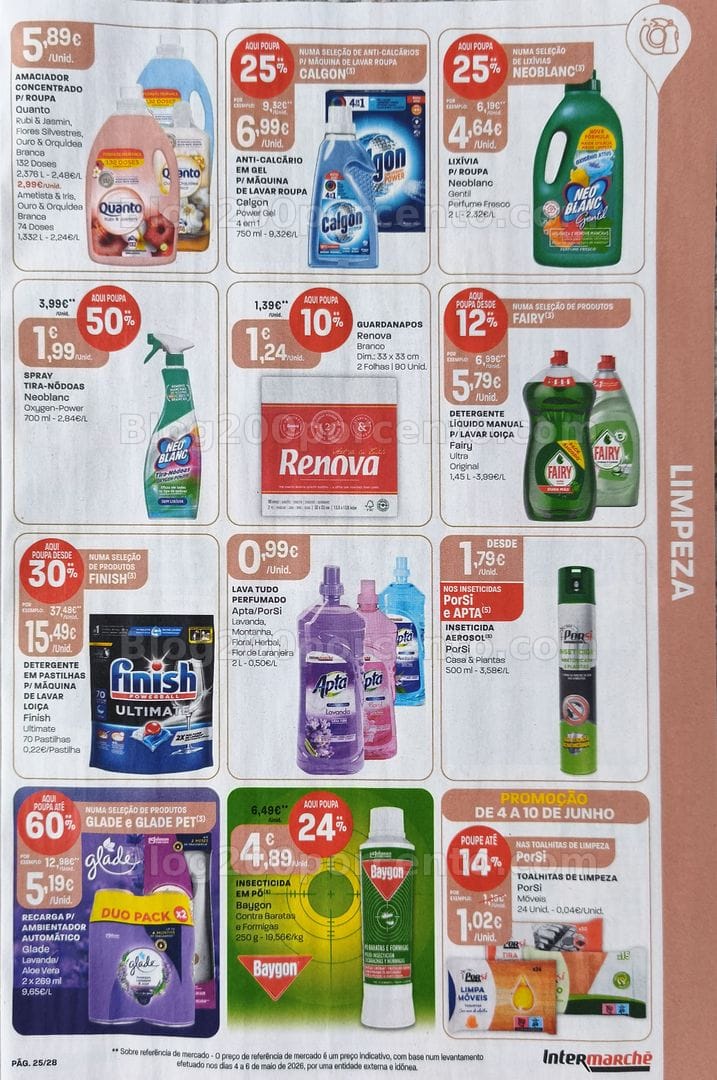 Antevisão Folheto INTERMARCHÉ Promoções de 4 a 10 junho