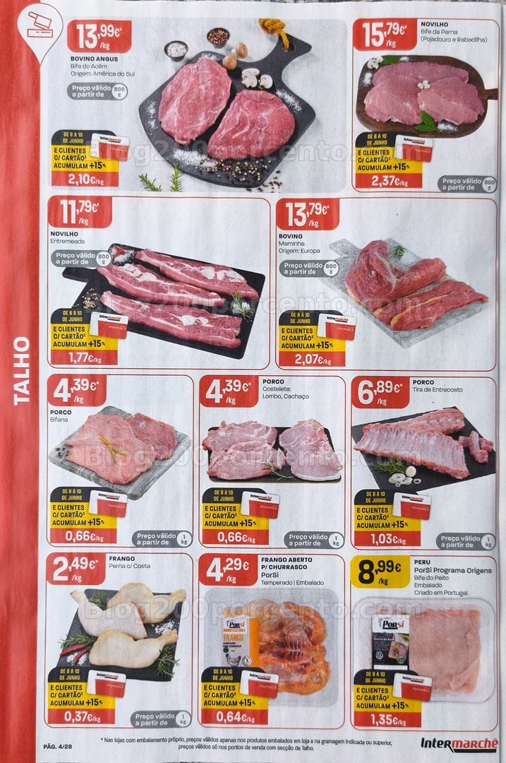Antevisão Folheto INTERMARCHÉ Promoções de 4 a 10 junho