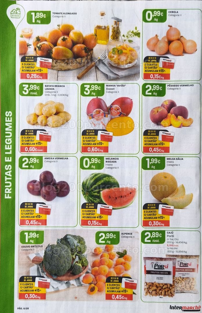 Antevisão Folheto INTERMARCHÉ Promoções de 4 a 10 junho