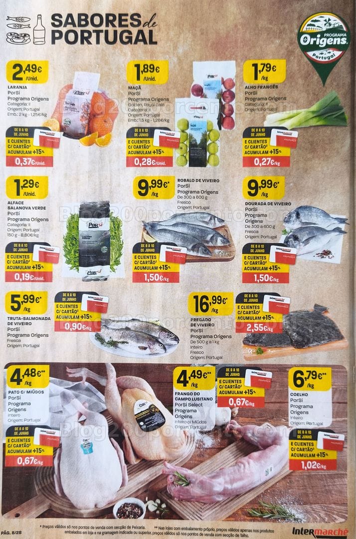 Antevisão Folheto INTERMARCHÉ Promoções de 4 a 10 junho