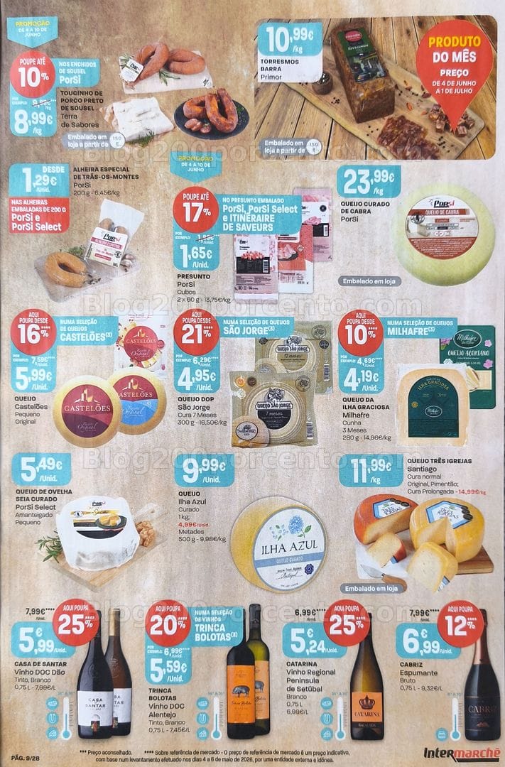 Antevisão Folheto INTERMARCHÉ Promoções de 4 a 10 junho