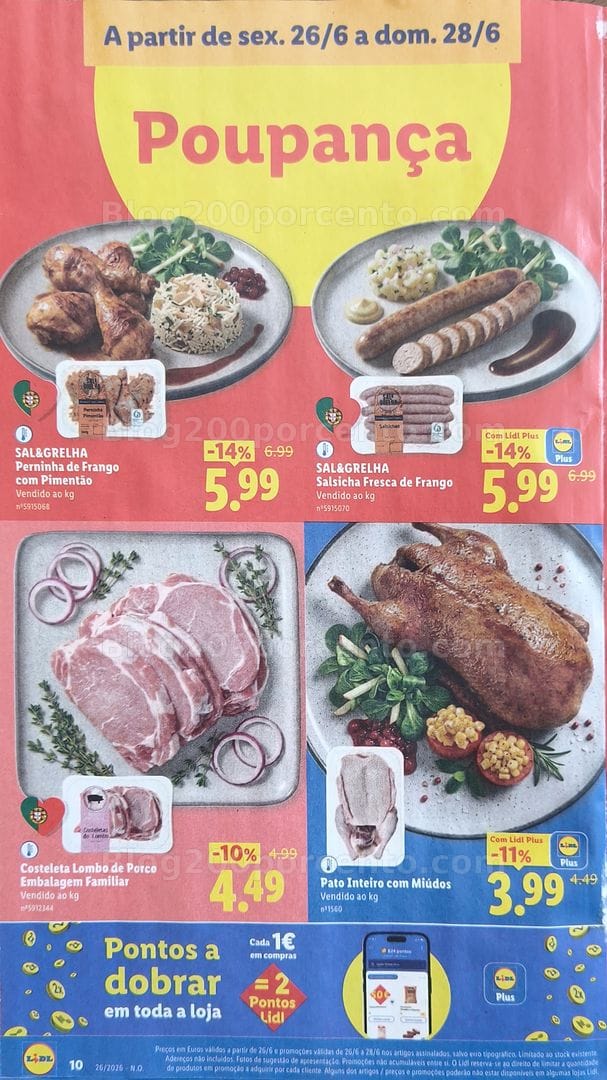 Antevisão Folheto LIDL Promoções de 22 a 28 junho
