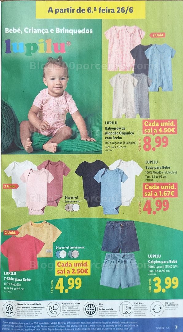 Antevisão Folheto LIDL Bazar Promoções de 22 junho a 2 julho