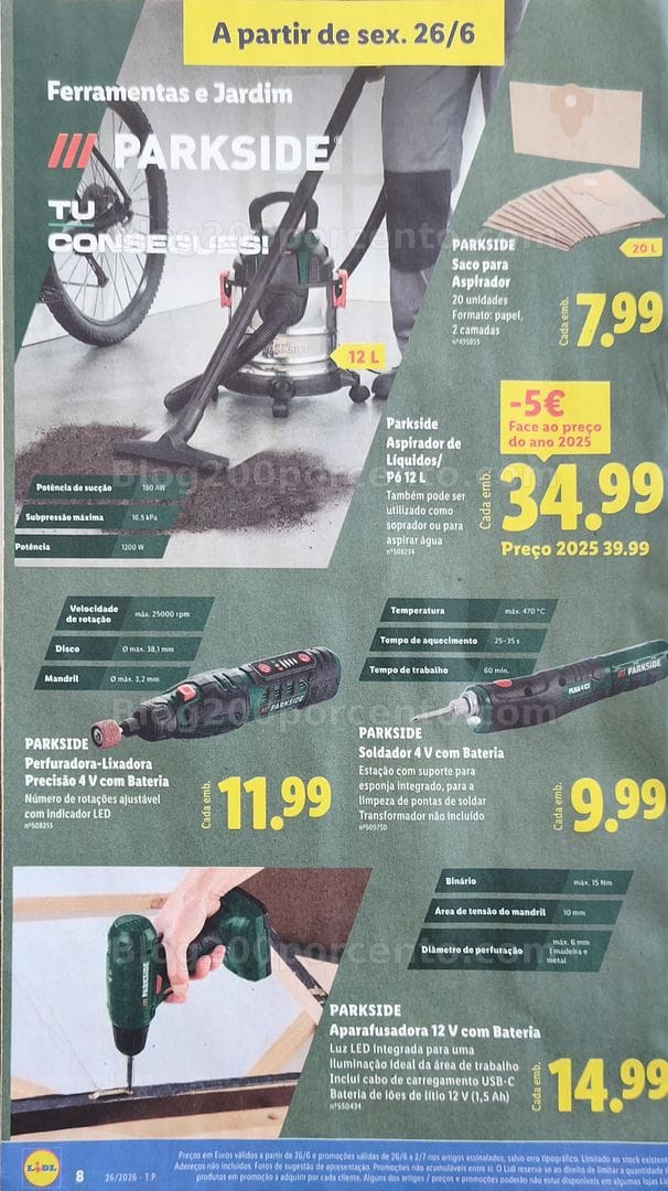 Antevisão Folheto LIDL Bazar Promoções de 22 junho a 2 julho