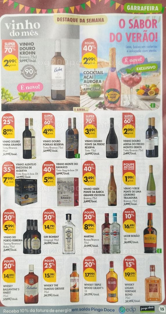 Antevisão Folheto PINGO DOCE Promoções de 16 a 22 junho