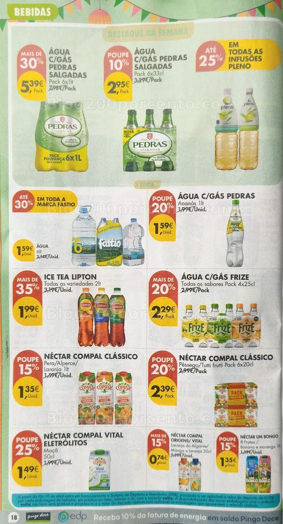 Antevisão Folheto PINGO DOCE Promoções de 16 a 22 junho