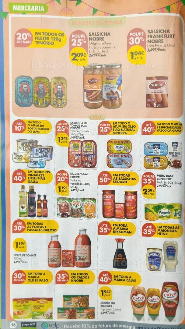 Antevisão Folheto PINGO DOCE Promoções de 16 a 22 junho